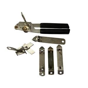 Vintage Lot Of 6 Metal Bottle & Can Openers (2)Vaughn’s (4)Unbranded ￼